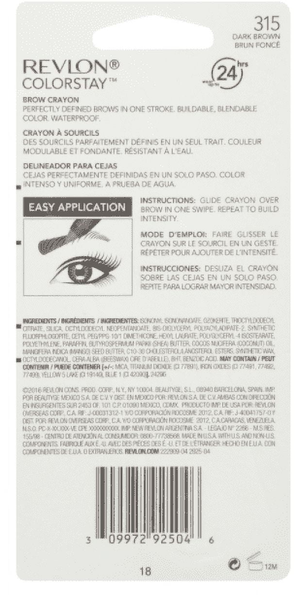 Revlon ColorStay™ Brow Crayon - Dark Brown