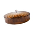 thumbnail image 6 of Fancyes Divided Serving Tray with Lid Organizer Candy Nuts Tray Multipurpose Snack Platter Snack Tray for Party Festival Nuts Dessert Coffee, 6 of 8