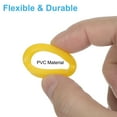 thumbnail image 4 of Uxcell Yellow Key Cap Cover Rings, 30Pcs 22mm Keys Identifier Coding Tags, 4 of 7
