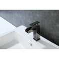 thumbnail image 2 of Legion ZY8001-GB 7 x 4.33 x 1.96 in. UPC Faucet with Drain - Glossy Black, 2 of 3