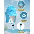 thumbnail image 3 of weVSwe Toddler Boy Swimsuit with Hat, 0-3 Years, UPF 50+ Sun Protection, Back Zipper, Beautiful Design, 3 of 7