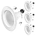 thumbnail image 3 of Feit Electric 3004618 4 in. 75W LED Downlight - Pack of 4, 3 of 4