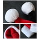 thumbnail image 4 of Gorro de peluche grueso para niños y adultos, gorro navideño, suministros de decoración navideña, 4 of 7