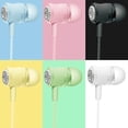 thumbnail image 3 of Hicess Wired Earbud Sensitive Fevers Sound Quality Universal 3.5mm In-ear Student Surround Gaming Earbud for Running, 3 of 8