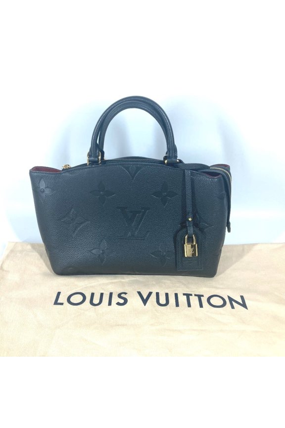 Pre-Owned LOUIS VUITTON M58916 Monogram Empreinte Petit Palais PM Tote Bag Handbag Leather...