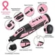 thumbnail image 2 of Kit de herramientas rotativas WORKPRO Pink 12V con 114 accesorios, 2 of 8