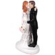 thumbnail image 1 of Hytrove Adorno Artesanía En Resina De Pareja Para Romántica De Escritorio, 1 of 7