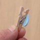 thumbnail image 3 of 50 Uds Mini Clips de madera pinzas para la ropa Clips artesanales con corazones para decoración del Día de San Valentín para fiesta de boda, 3 of 8