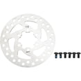 thumbnail image 1 of Electric Scooter Disc Brake 6 Holes Stainless Steel with 6 Screws Scooter Disc Brake Rotor for Replacement, 1 of 5
