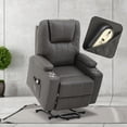 thumbnail image 1 of Sillón Reclinable Phoenix Elevador, Masajeador Y Calefacción Gris AVANTI Phoenix, 1 of 5