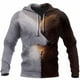 thumbnail image 3 of Nueva sudadera con capucha con estampado 3D de león gráfico para hombre, sudadera con capucha de manga larga, sudadera con capucha con bolsillo frontal y estampado de primavera, 3 of 5
