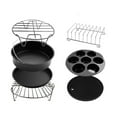 thumbnail image 2 of Huayishang Air Fryers Accessories Air Inch Barrel 4.8QT-6.3QT 7 8 Air Cake with for Fryer PCS Accessories Fryer Kitchen，Dining Bar, 2 of 9
