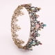 thumbnail image 4 of Corona de reina barroca con joyas - Corona de boda con diamantes de imitación y corona de niño, 4 of 5