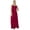 Magenta, variant on Bimba Women Long Maxi Half Lined Georgette Made Sleeveless Custom Dress