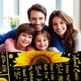 thumbnail image 3 of Grandma Gifts Blanket for Grandma Sunflower Throw Blankets Grandmother Nana Gifts Grandparents Gifts Best Grandma Happy Birthday Gifts from Grandchildren Grandkids 50"X40", 3 of 6