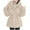 White, variant on Busydd Womens Winter Coats Solid Color Long Sleeve Puffer Jacket Hooded Warm Winter Jackets Casual Tunic Cotton Zip Up Down Outerwear with Pockets M-3XL