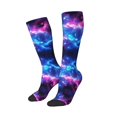thumbnail image 2 of Women's Knee High Socks Galaxy Outdoor Casual Tube Socks, 2 of 7