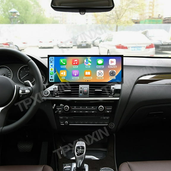TPXINXIN 15.8 inch Android 14 Car Radio for BMW X3 F30/F31/F34/F35 2016-2018 Wirless Carplay GPS Navigation Screen Upgrade Multimedia（EVO system）