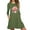 Army Green, variant on jsaierl Christmas Dresses for Women Gnomes Print Long Sleeve Dress Holiday Casual Crewneck Mini Shirt Dress for Christmas Party 2024