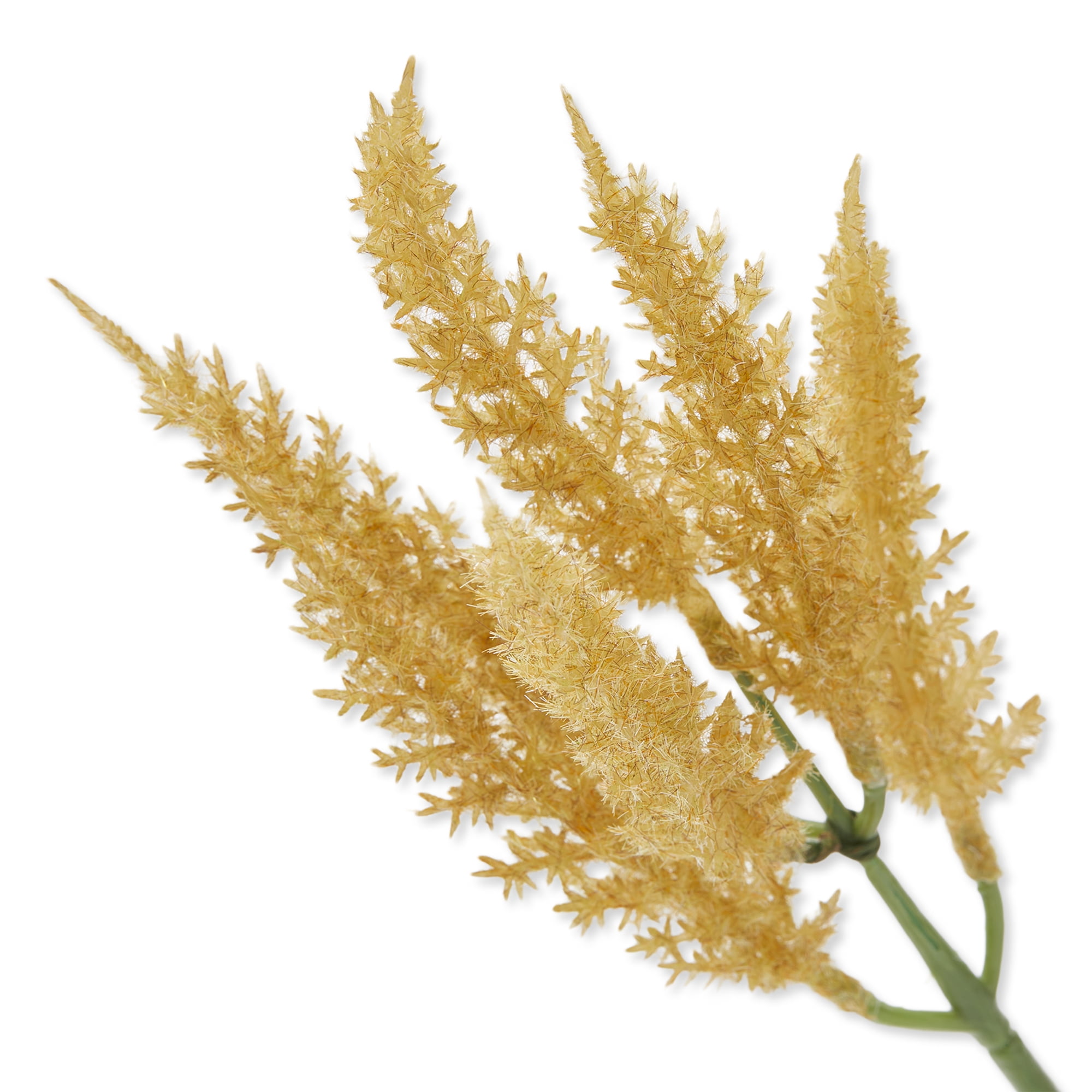 Mainstays Artificial Pampas Grass Pick 2.5 inch x 8.25 inch Gold