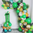 thumbnail image 4 of Globos De Animales Para Decoración De Fiesta De Cumpleaños 1 Verde, 4 of 5