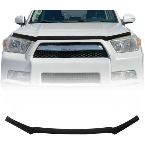 OMAC Front Bug Shield Hood Deflector Guard for Toyota 4Runner 2010-2024 Black Smoke