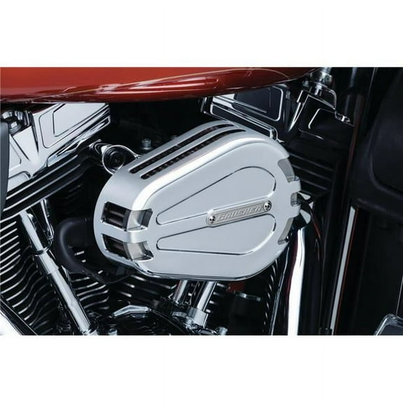 Kuryakyn Crusher Maverick Pro Air Cleaner/Filter Kit For 2017-19 Harley-Davidson Milwaukee-Eight Motorcycles, Chrome 9935