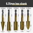 8 Hole Saw Glass Cutting Drill Bit Para Pa Largas Ceramic Bits for Tile Heavy Duty File Grinding