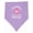 Lavender and Pink, variant on Mommom Loves Me Girls Bear Baby Bandana Bib