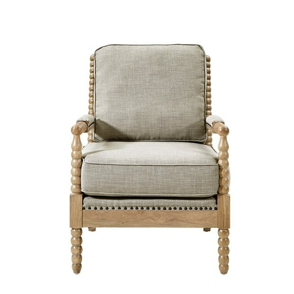 Gracie Mills Castaneda Classic Accent Arm Chair with removable Seat and Back Cushion - GRACE-11785