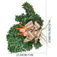 thumbnail image 3 of Binwennn Large Easter Bunny Wreath Festive Spring Door Hanging With Adorable Rabbit Design For Easter Celebrations Front Door Outdoor Chicken Wreath Wreath Embellishments 30 in Christmas Wreath Small, 3 of 6