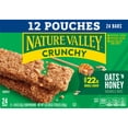 thumbnail image 3 of Nature Valley Crunchy Granola Bars, Oats 'n Honey, 24 Bars, 17.88 OZ (12 Pouches), 3 of 12