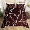 thumbnail image 2 of Erosebridal Farmhouse Plant Comforter Cover, Branches Duvet Cover, Botanical Decor, Reversible 2-Piece（No Comforter）, 2 of 7