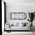 thumbnail image 5 of LaModaHome 911 GT2 RS Model 991 TOP Metal Silhouette Wall Art, 5 of 5