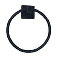 thumbnail image 3 of Polished Towel Hook Hand Rack Holder Bathroom Kitchen Towel Rack Wall Mount - Black, Towel, 3 of 6