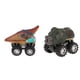 thumbnail image 1 of Dinosaur Car, 2 Pack Assorted Pull Back Dinosaur Vehicle, Mini Toy For Toddlers Boys Girls Kids Favores De Hugo Figuras de dinosaurio de juguete, 1 of 7