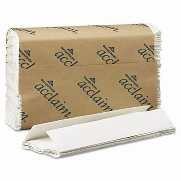 Georgia Pacific C-Fold Paper Towels, 10.25 x 13.25, White, 240-Pack, 10-Carton