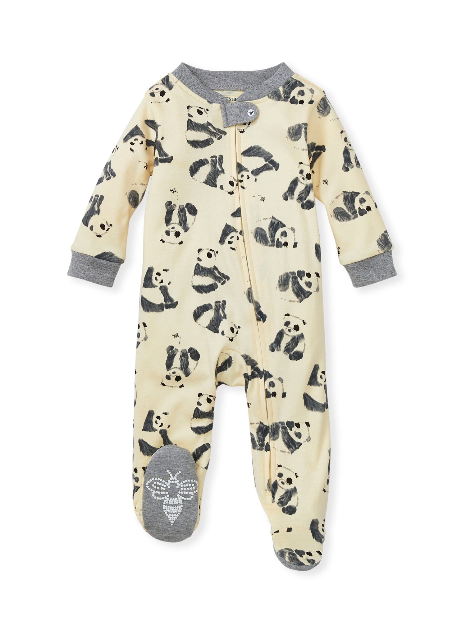 Burt's Bees Baby Newborn Baby Boy Organic Cotton Sleep 'N Play Footed