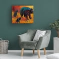 thumbnail image 4 of Marion Rose 'Double Trouble Black Bear' Wood Slat Art, 4 of 4