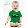 thumbnail image 4 of Tstars Lil Brother Baby Bodysuit - Tractor-Themed Newborn Outfit - Perfect Gift for Baby Showers - Baby Announcement Apparel - Adorable Party Attire for Little Brothers -Durable & Comfortable Bodysuit, 4 of 7