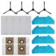 thumbnail image 2 of Kit de Cepillo Lateral con Bolsa para Polvo y Mopa con Filtro para Atrapar Partículas de Polvo para el Robot Aspirador Inalámbrico R10, 2 of 5