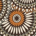 thumbnail image 3 of SAFAVIEH Veranda Petra Geometric Indoor/Outdoor Area Rug, 8' x 11'2", Chocolate/Terracotta, 3 of 7