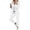F269 White, variant on Likimi Two Piece Sets For Women Solid Color Long Sleeve Lapel Tops With Straight Leg Pants Spring Autumn Outfit Set Light Purple Size L