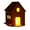 C, variant on Penkiiy DIY Dox House Bird House Bird House Bird Box Bird Box Wooden Box with Lights