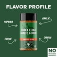 thumbnail image 3 of Fire & Smoke Society Chica Licka Garlic and Herb Seasoning, Chicken Seasoning, 5.5 Ounce Mixed Spices & Seasonings, 3 of 13