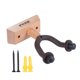 thumbnail image 4 of Soporte de pared para colgar guitarra soporte de gancho Base de madera para, 4 of 7