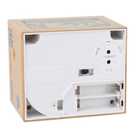 Cute electric panda stealing coin cat money box piggy bank saving