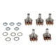 thumbnail image 2 of 5Pack 50K OHM Potenciómetro de Eje Estriado Lineal Simple type, 2 of 8
