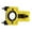 Jaune, variante sur Colaxi Cadre de Canne à Pêche Support Fixe Réglable Facile à Installer Diamètre de Canne Amovible 2-3.5cm pour Kayak Yacht Bleu