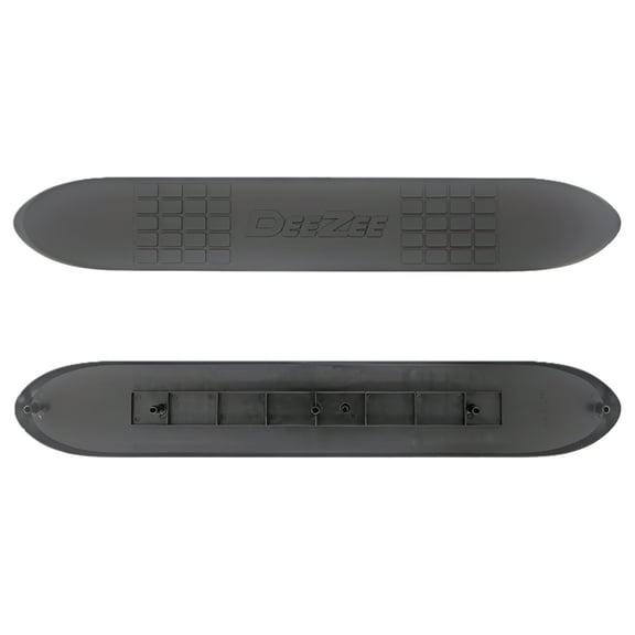 Deezee Universal Service Parts Step Pads 4In Checkered w/ DZ Logo